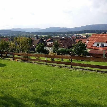 Wolfsbau Ferienwohnung Langelsheim Extérieur photo
