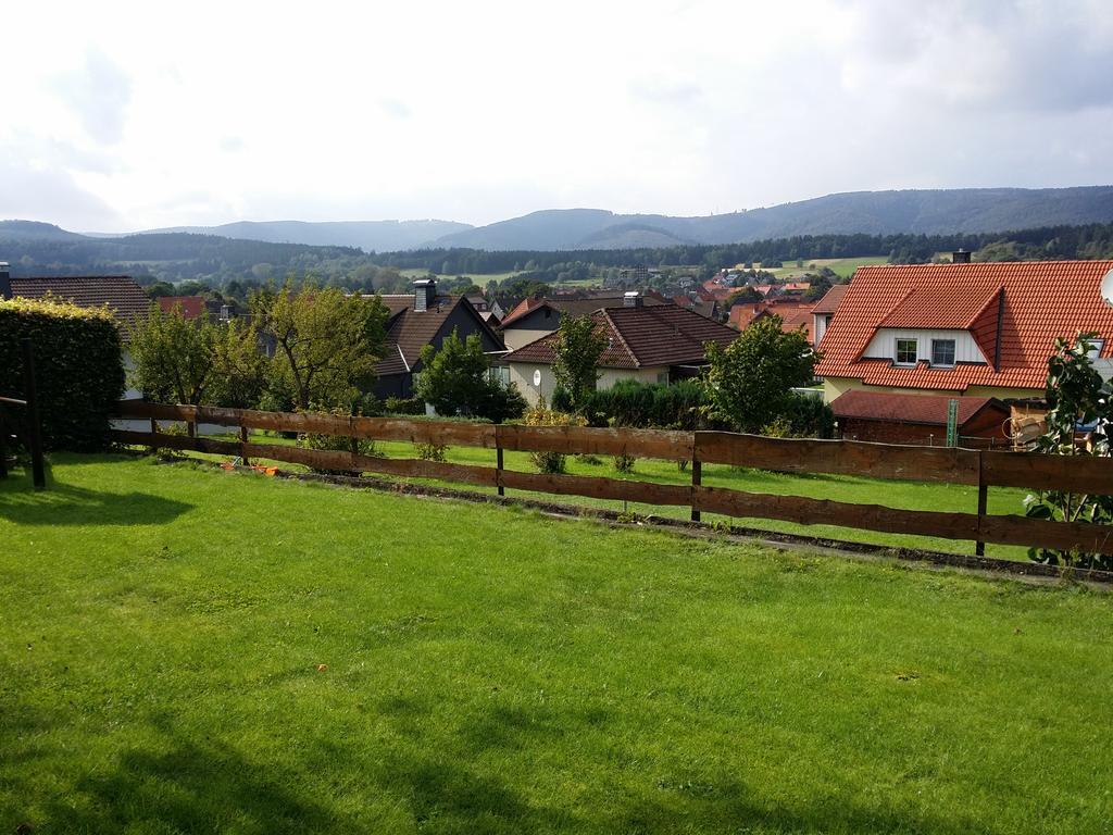 Wolfsbau Ferienwohnung Langelsheim Extérieur photo
